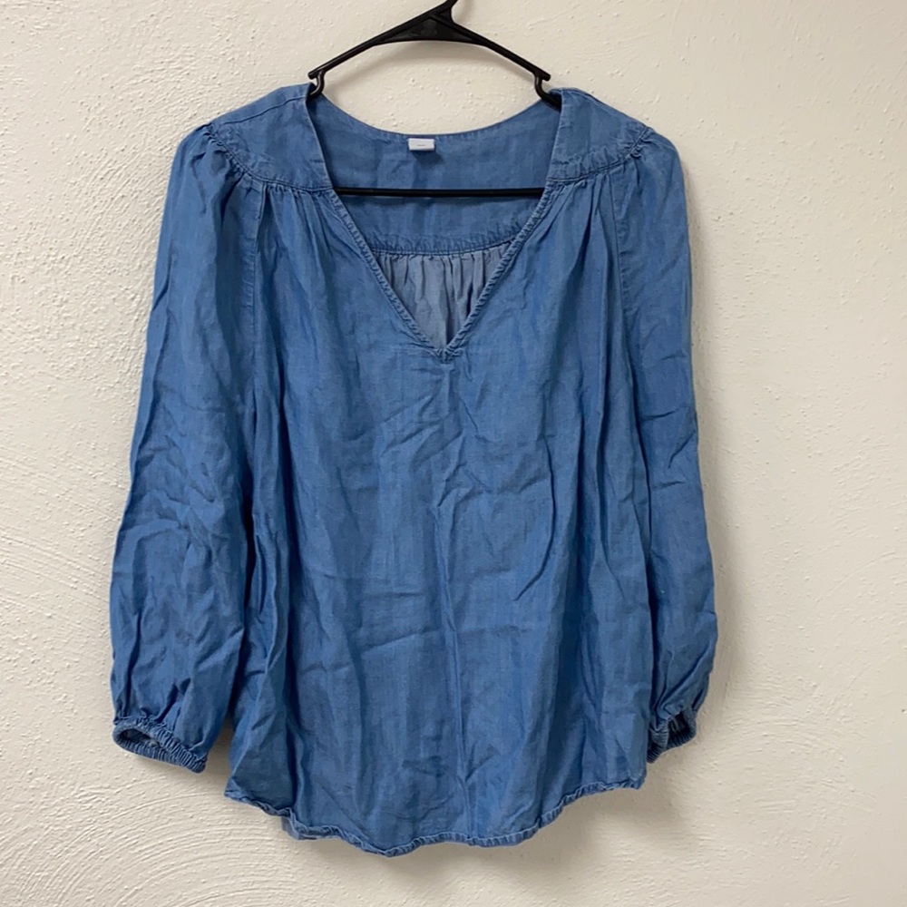 Denim top